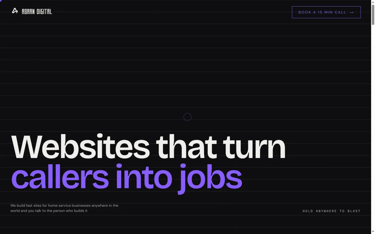 Asaan Digital website